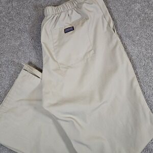 Cherokee Workwear Stretch Women's Mid Rise Pull-On Cargo Scrub Pants Medium
